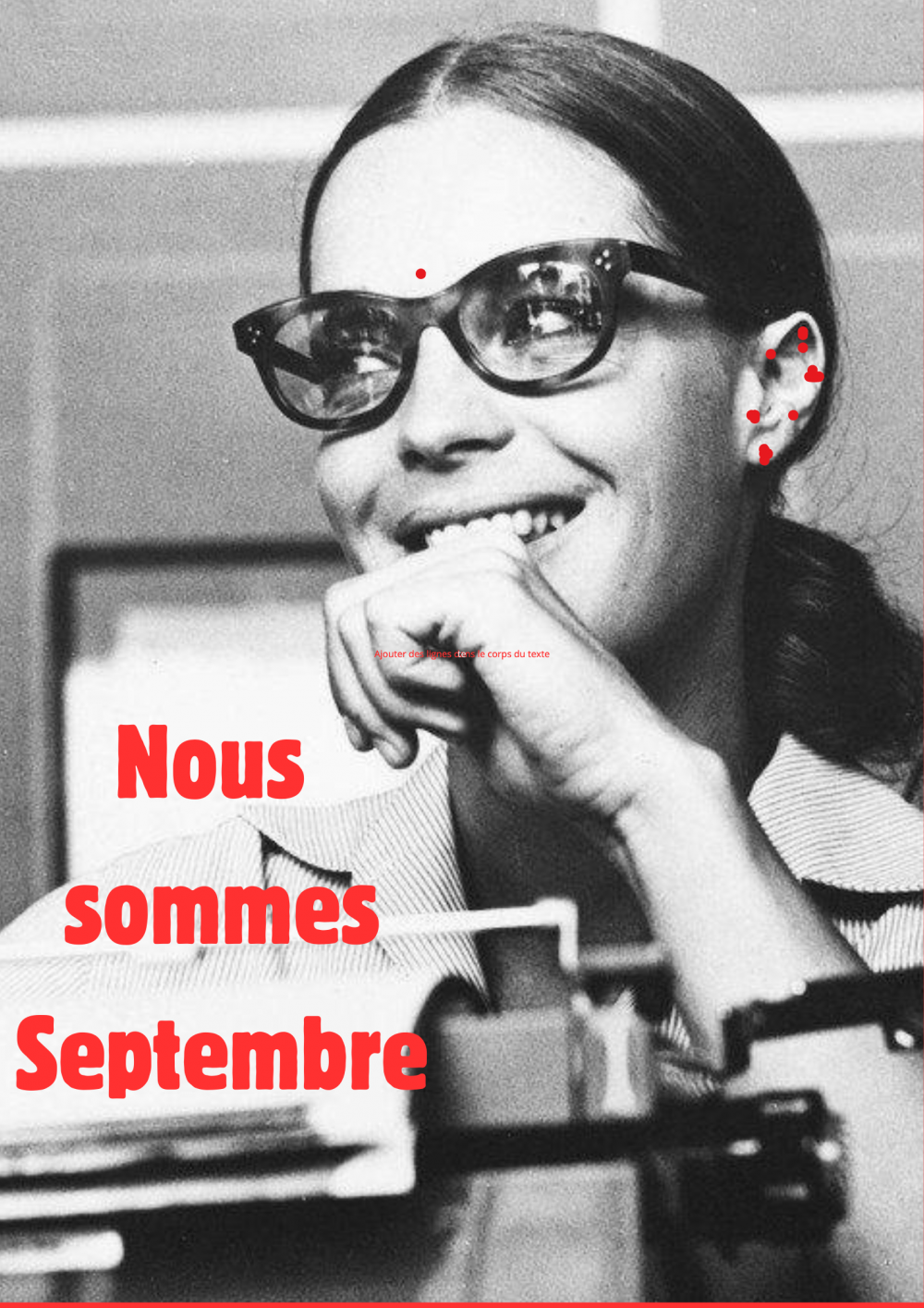 Nous sommes septembre - © Reine Blanche